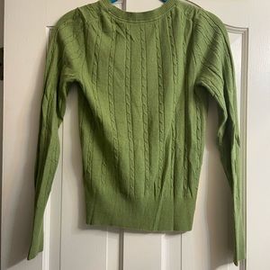 Green sweater